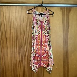 Reborn Multicolor Handkerchief dress